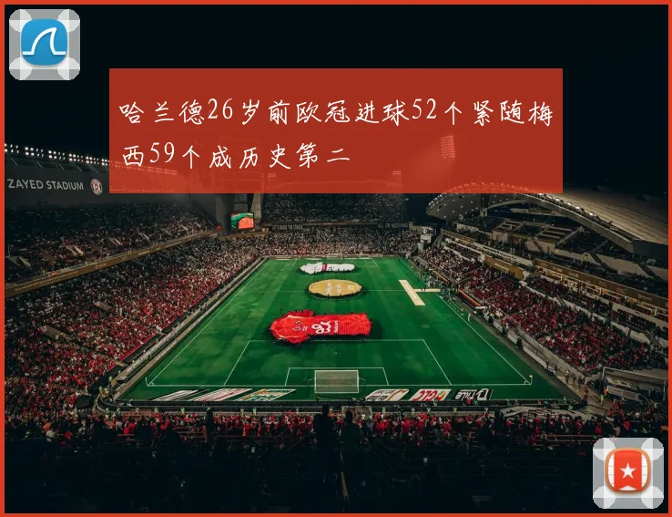 哈兰德26岁前欧冠进球52个紧随梅西59个成历史第二